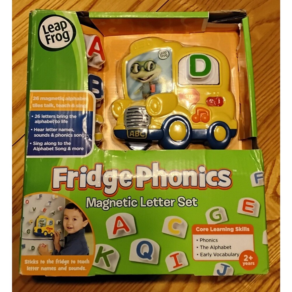 Leapfrog Fridge Phonics  BUS Magnetic Letter Set Alphabet New In Box